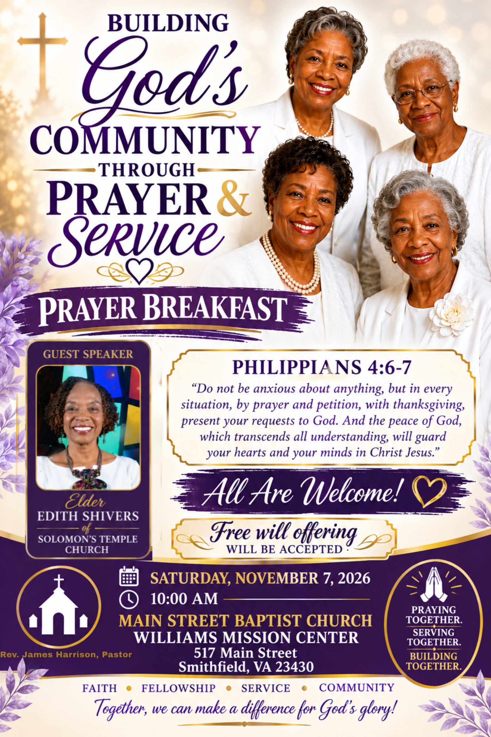 Community and Prayer Service